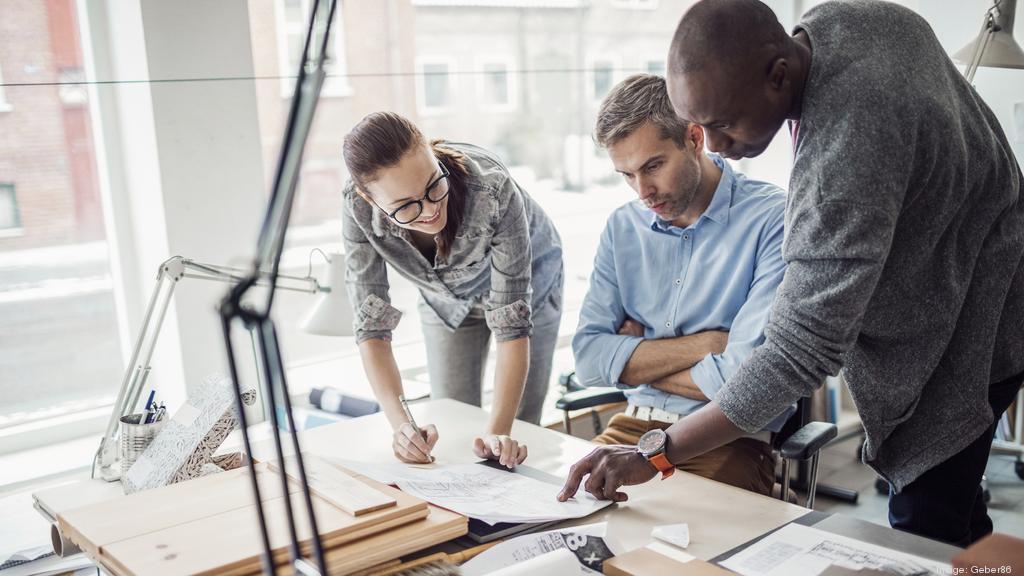 Legal professionals working