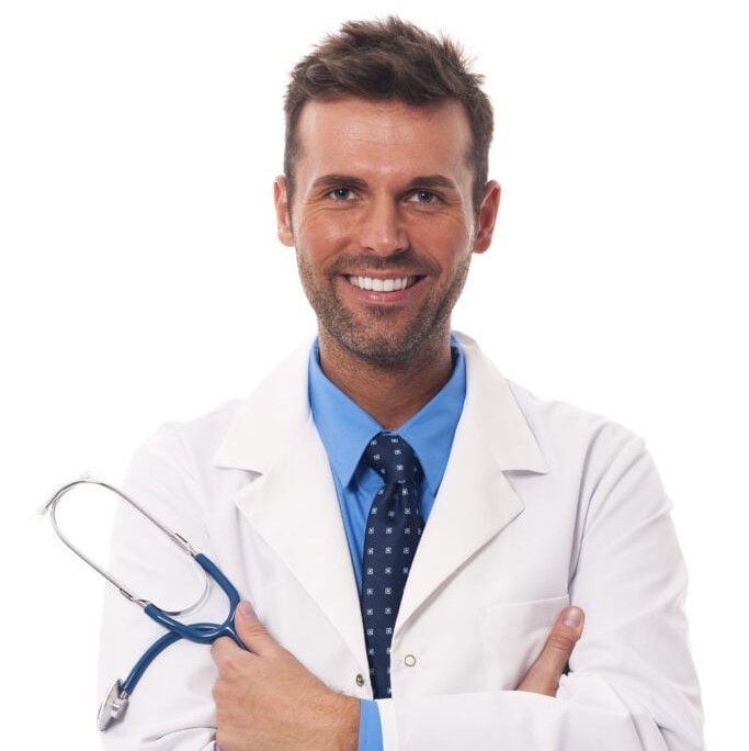 Medical students learning