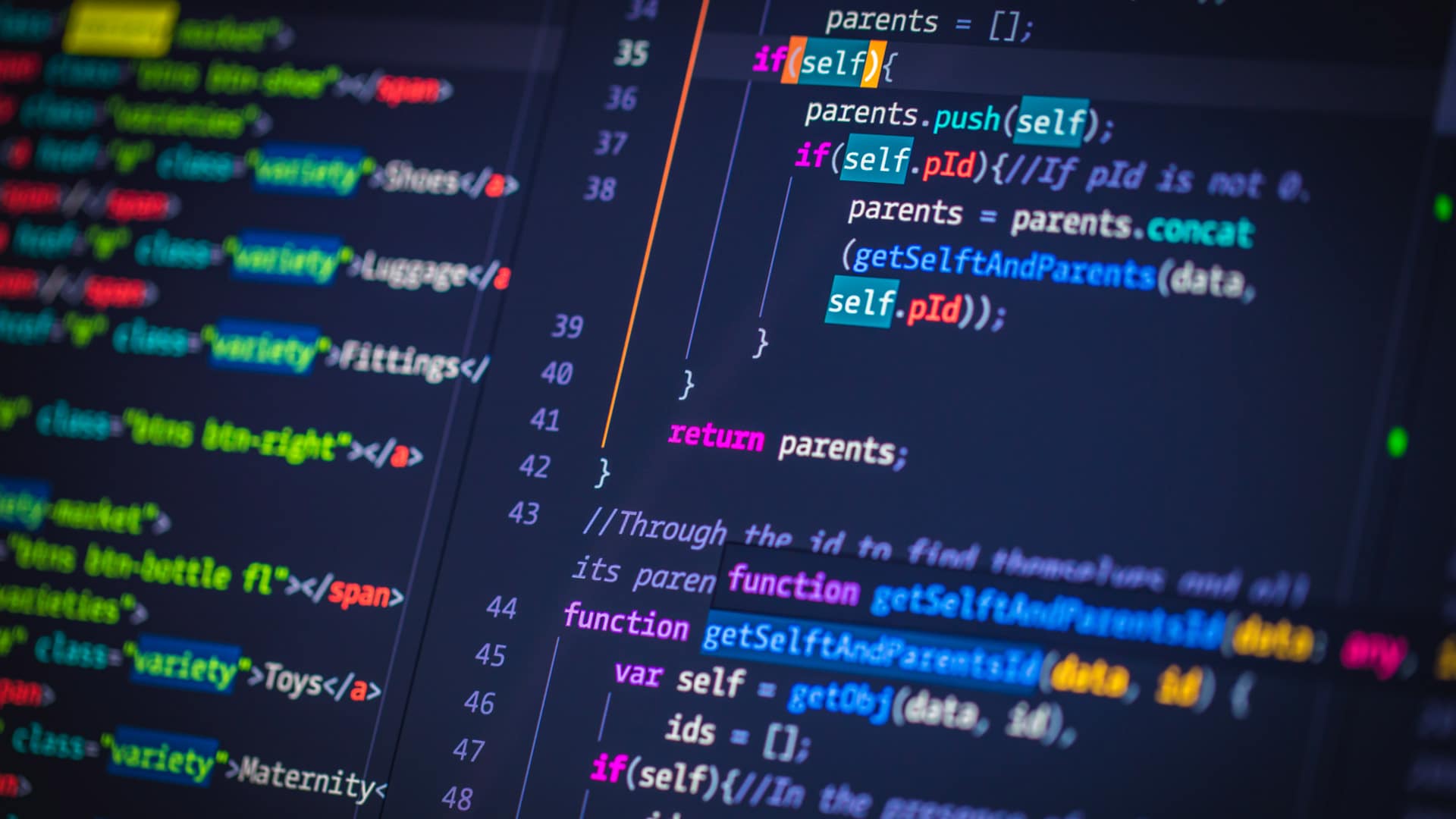 IT professionals working